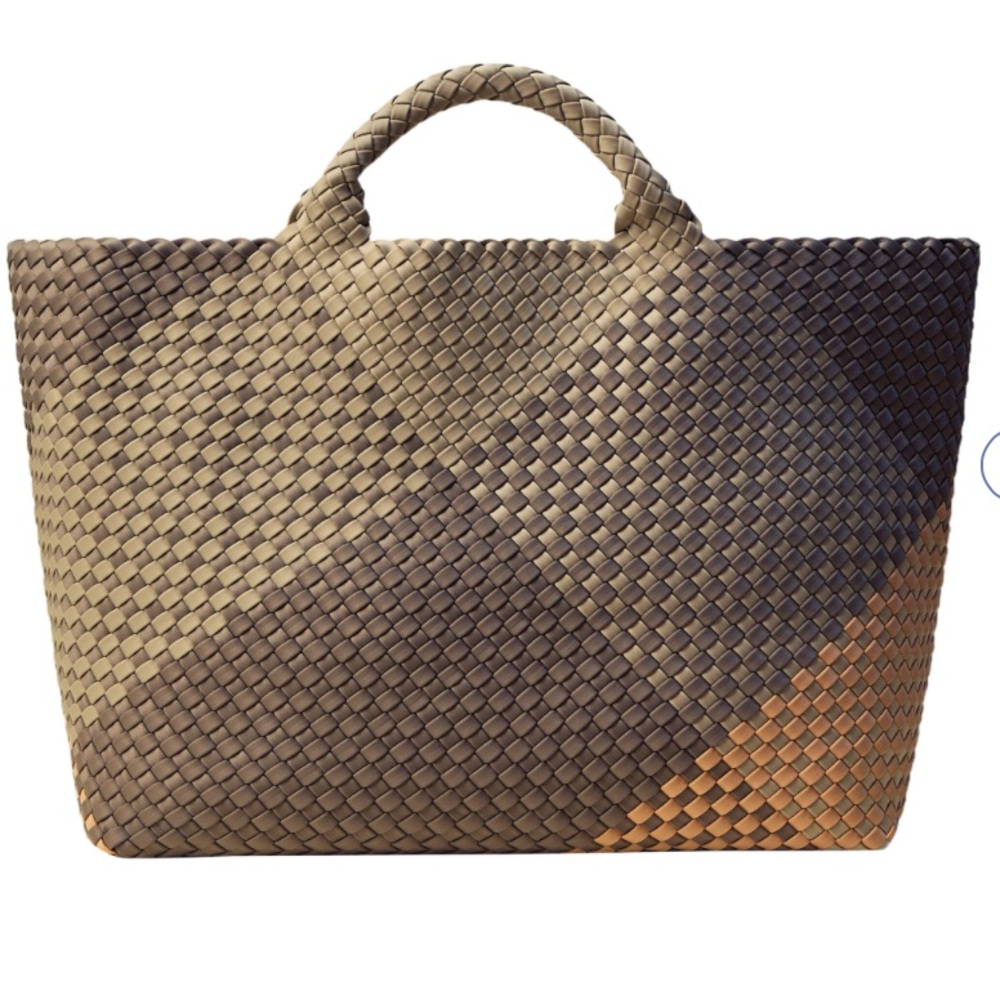 Gently Used NAGHEDI St. Barths Large Handwoven Tote Melbourne w/Dust bag